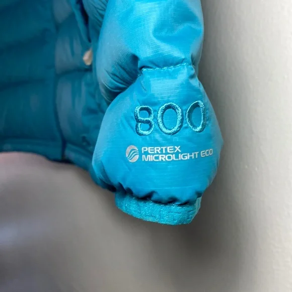 Women's Teal Puffer Jacket - Picture 11 of 15